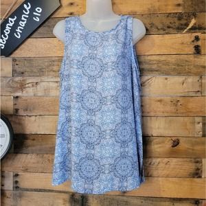 SALE-Paper crane women's light weight tank top size large